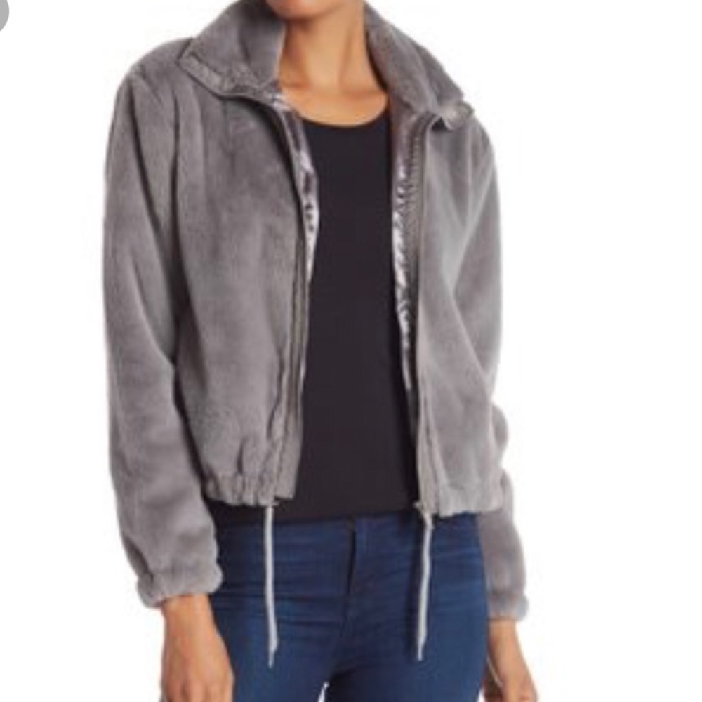 CoffeeShop Faux Fur Teddy Jacket - NWT